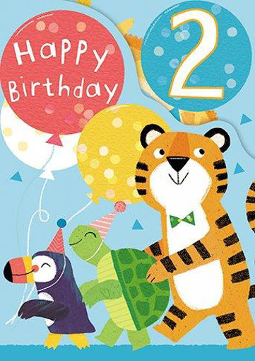 Picture of 2ND BIRTHDAY CARD